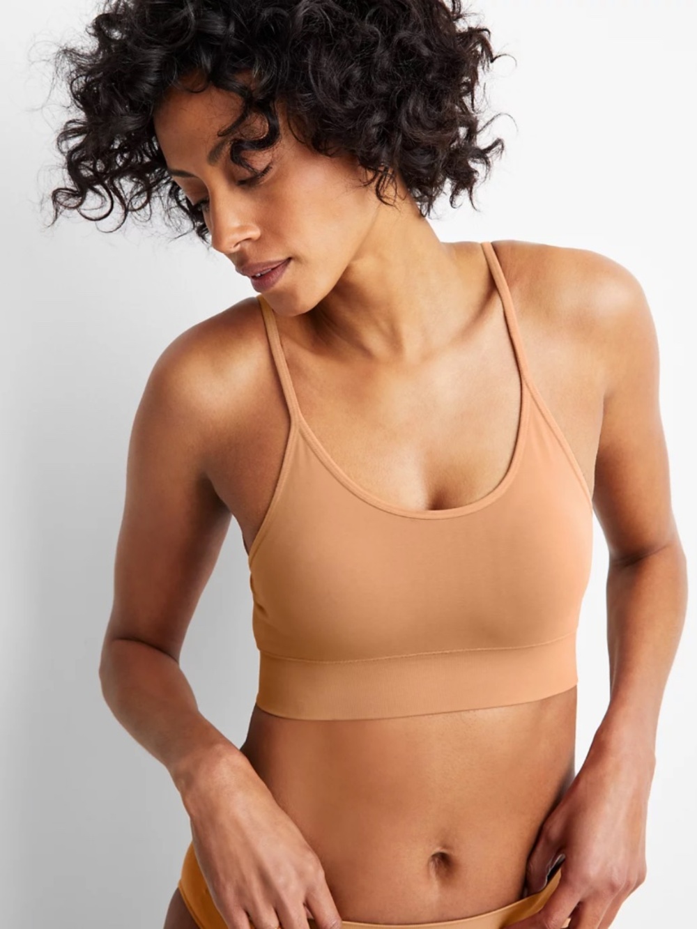 State of Day Women's Seamless Bralette, Created for Macy's - Foxy Brown